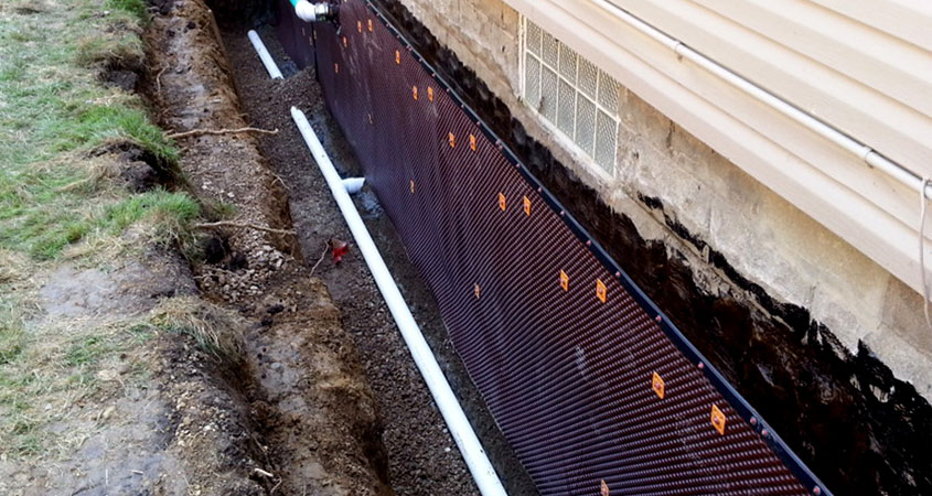 Basement Floor & Retaining Wall Waterproofing